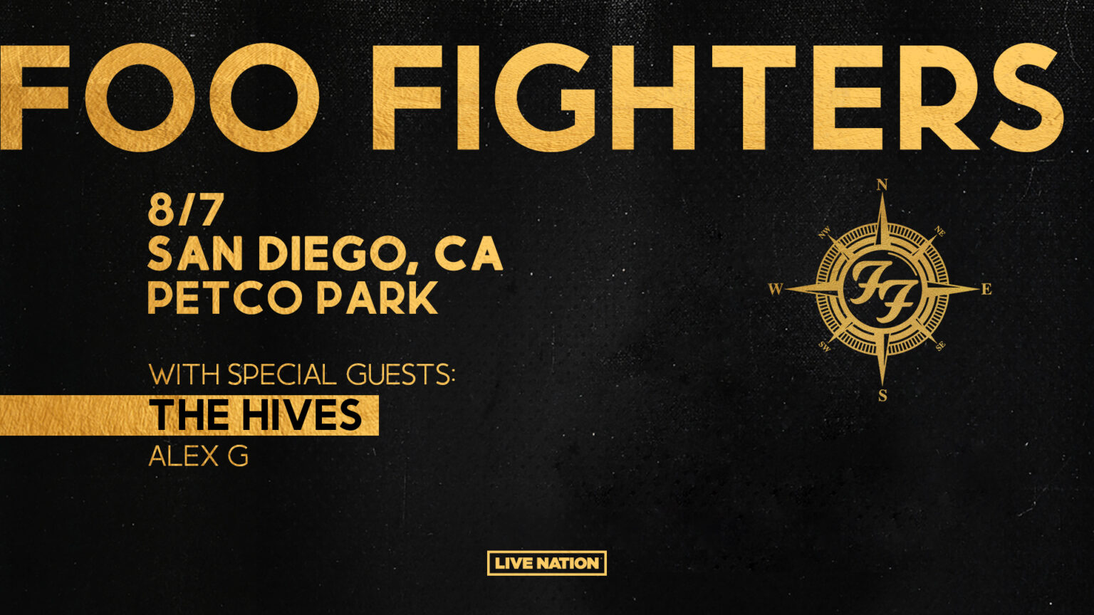 Foo Fighters Everything Or Nothing At All Petco Park Events